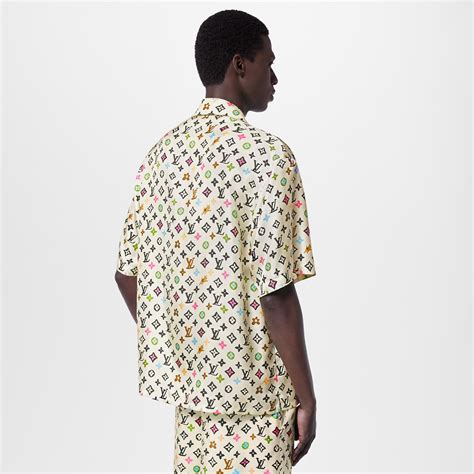 louis vuitton monogram printed short sleeved shirt replica|louis vuitton t shirt price.